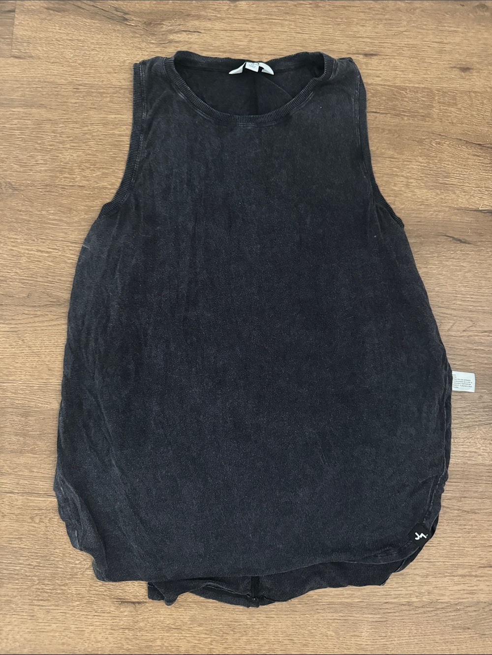 JoyLab Black Sleeveless Crew Tank